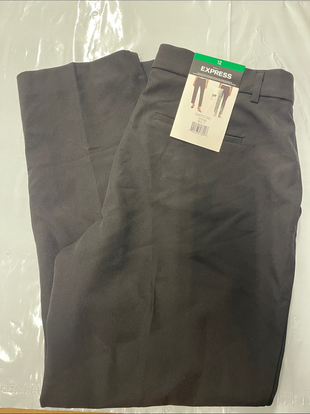 Express Black Work Trousers - Classic Straight
